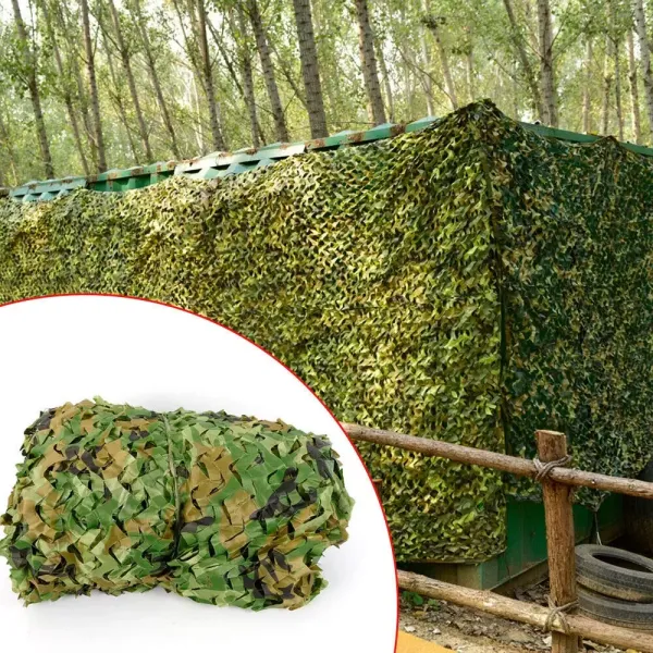 Maskovací síť na dekorace, ochrana před sluncem, lov, kempování, outdoor, armáda, kempování, zahradní dekorace, 6x4m, zelená Maskovací síť na dekorace, ochrana před sluncem, lov, kempování, outdoor, armáda, kempování, zahradní dekorace, 6x4m, zelená