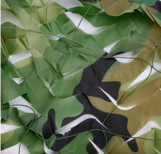 Maskovací síť na dekorace, ochrana před sluncem, lov, kempování, outdoor, armáda, kempování, zahradní dekorace, 6x4m, zelená
