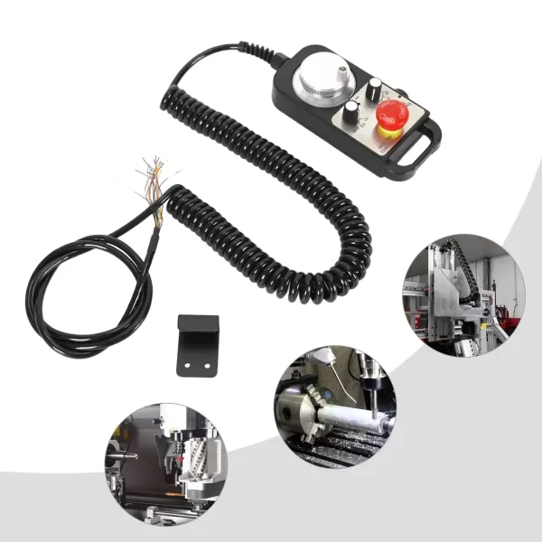 Elektronické ruční kolo MPG přívěsek pro 4osý CNC soustruh Vhodné pro komerční stroje jako náhradní ovládací zařízení Elektronické ruční kolo MPG přívěsek pro 4osý CNC soustruh Vhodné pro komerční stroje jako náhradní ovládací zařízení