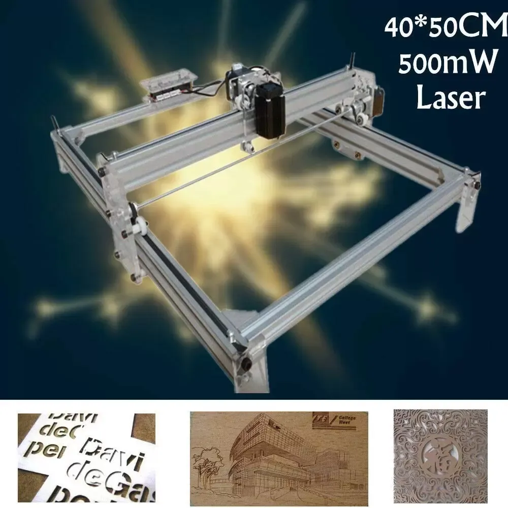 500MW gravírovací stroj Mini USB DIY rytec s ochrannými brýlemi 40x50cm