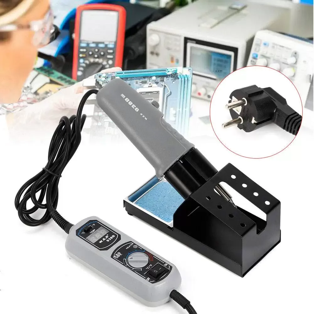 120W 938D mini pájecí stanice Digitální obrazovka přenosné horké pinzety BGA SMD pájecí stanice 220V přenosné YIHUA 938D horké pinzety mini