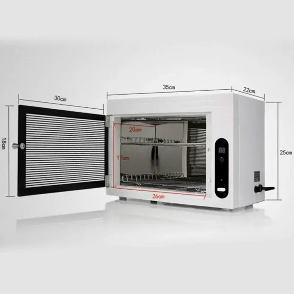 UV sterilizátor Tři režimy časování 360° UV a ozón pro salonní sterilizátory Dezinfekční skříň s ozónem a ultrafialovými paprsky Mikropočítačové řízení