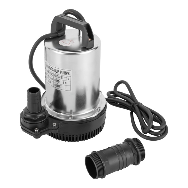 Vysokotlaké nerezové ponorné čerpadlo 160W 12V 6000L/H pro zahradu, zahradní fontánu