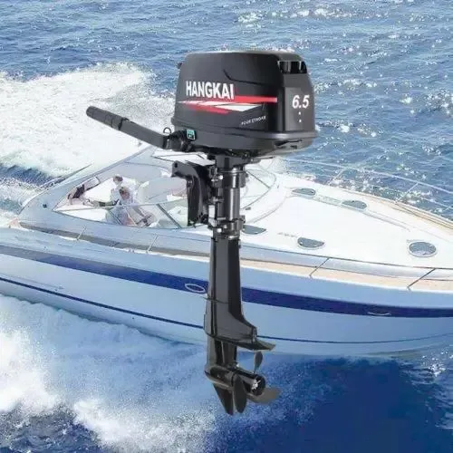 Čtyřtaktní přívěsný motor 52 ccm 2,8 kW 4HP Border přívěsný rybářský člun systém chlazení vzduchu