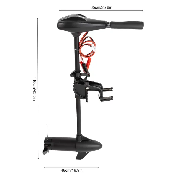 CNCEST 600W 12V 58LBS elektrický motor člun Motor Trolling motor Nafukovací člun 58 liber elektrický přívěsný motor Užitečný přívěsný motor CNCEST 600W 12V 58LBS elektrický motor člun Motor Trolling motor Nafukovací člun 58 liber elektrický přívěsný motor Užitečný přívěsný motor