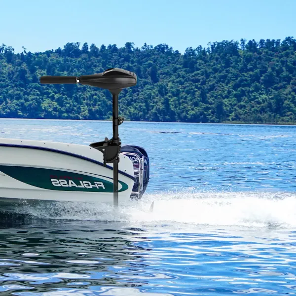 Elektricky namontovaný trollingový motor 40 LBS tahový elektrický vláčecí motor pro rybářské čluny s motorem z čisté mědi odolný proti opotřebení, nedeformovatelný