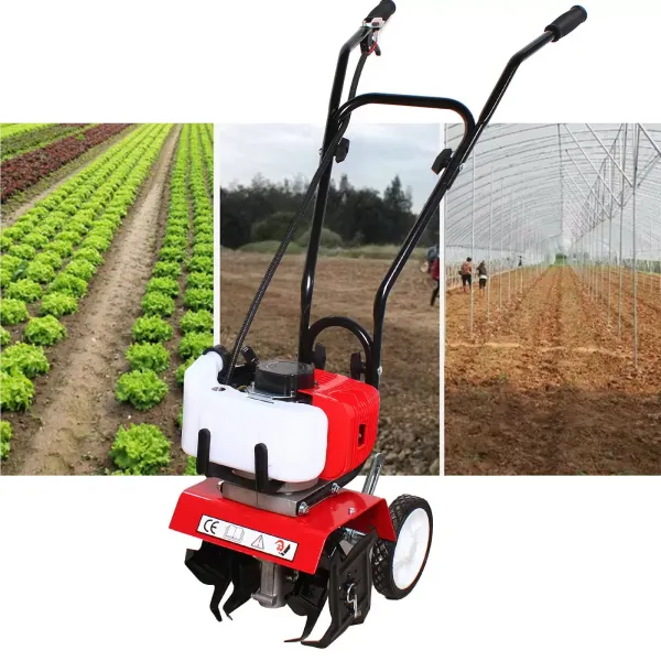52CC 2-taktní benzínový kultivátor 25-30 cm Pracovní záběr 8-10 cm Pracovní hloubka