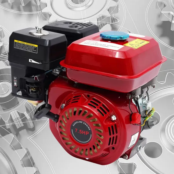 4-taktní benzínový motor, 7,5 HP jednoválcový benzínový motor 4-taktní benzínový průmyslový motor