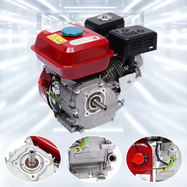4-taktní benzínový motor, 7,5 HP jednoválcový benzínový motor 4-taktní benzínový průmyslový motor