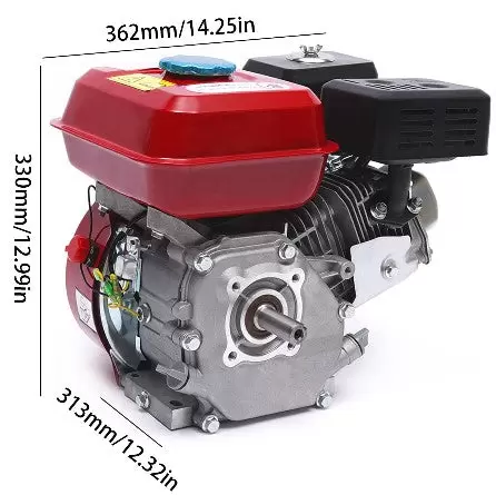 4-taktní benzínový motor, 7,5 HP jednoválcový benzínový motor 4-taktní benzínový průmyslový motor