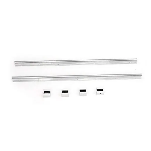Lineární vedení, lineární kolejnice se 4 ks ložiskových bloků SBR20UU 1000 mm, 2 ks vodicích kolejnic SBR20 pro soustruhy.
