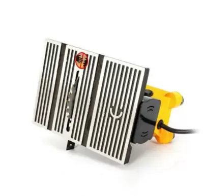 Mini stolní pila Kruhová stolní pila DIY, pracovní stůl na dřevo kov