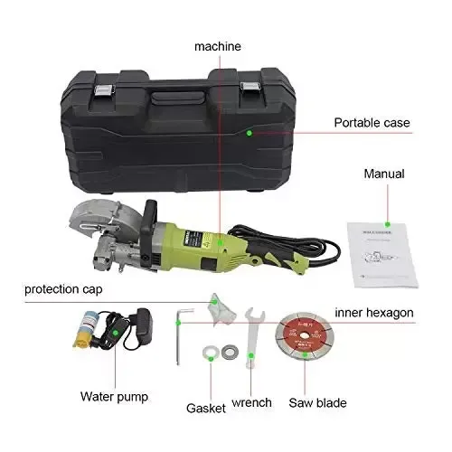 4000W elektrický nástěnný drážkovací stroj na řezání drážek Drážkovací stroj na stěnu drážkovací stroj na řezání minerálních materiálů Velmi pohodlné