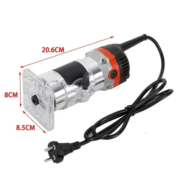 220V 800W 30000RPM Frézka 1/4" Frézka na dřevo Frézka na ořezávání hran Frézka na ořezávání dlaní