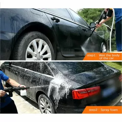 Sada přenosných elektrických tlakových myček 12V vysokotlaká stříkací pistole Sada přenosných elektrických tlakových myček 12V vysokotlaká stříkací pistole
