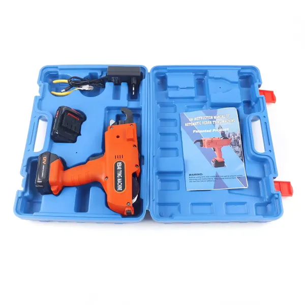 Elektrický vázací stroj 8-34mm automatický přenosný elektrický vázací stroj Army Device Binding Tool (oranžový) Elektrický vázací stroj 8-34mm automatický přenosný elektrický vázací stroj Army Device Binding Tool (oranžový)