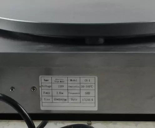 Profesionální krepovač krepovačka 3000W Průměr 40CM