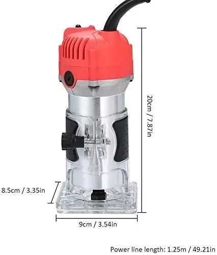 Elektrický router 220 V 30 000 ot./min., laminátor na dřevo, multifunkční frézka na hliník s průhledným vedením pro opracování dřeva. Elektrický router 220 V 30 000 ot./min., laminátor na dřevo, multifunkční frézka na hliník s průhledným vedením pro opracování dřeva.