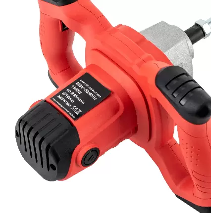 Ruční elektrická míchačka cementu 1500W 6rychlostní míchačka cementu Elektrická míchačka malty s vysokou rychlostí