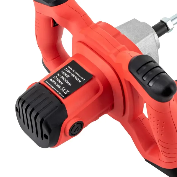 Ruční elektrická míchačka cementu 1500W 6rychlostní míchačka cementu Elektrická míchačka malty s vysokou rychlostí Ruční elektrická míchačka cementu 1500W 6rychlostní míchačka cementu Elektrická míchačka malty s vysokou rychlostí
