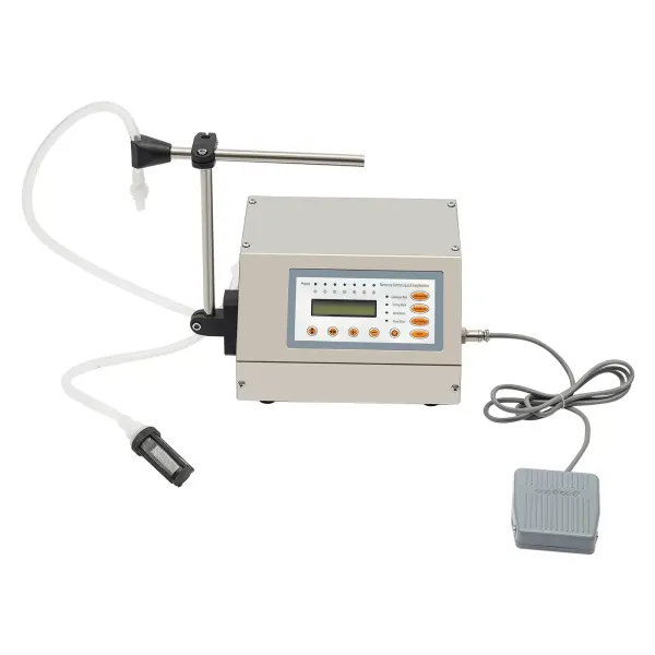 LCD automatický stroj na plnění kapalin - 2-3500 ml - Digitální ovládání - 9 rychlostí - Nerezová ocel byla odstraněna z polic kvůli nesrovnalostem se skutečným produktem.