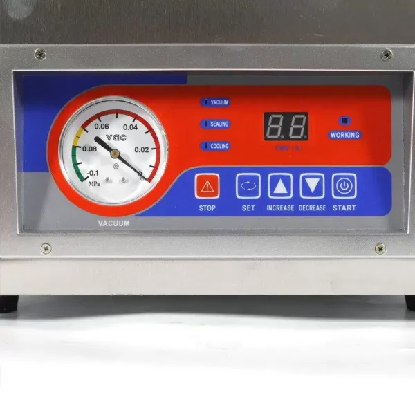2CFM Vakuový stroj Bell z nerezové oceli - 120W vakuový balicí stroj