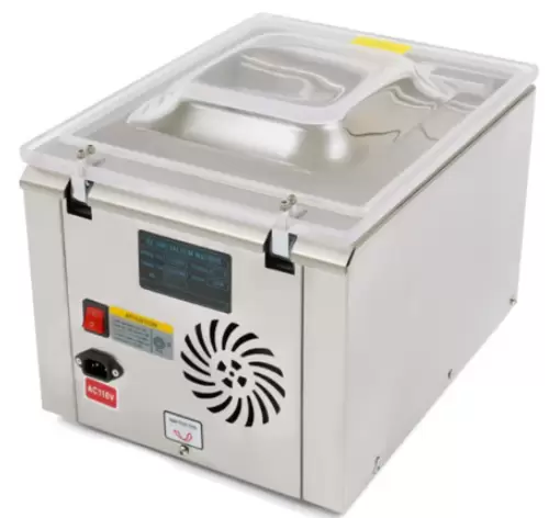 2CFM Vakuový stroj Bell z nerezové oceli - 120W vakuový balicí stroj