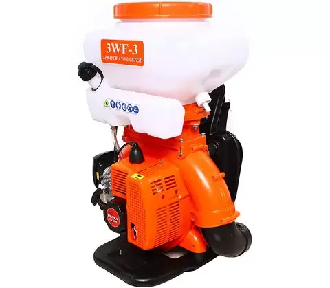 CNCEST Postřikovač benzínových motorů 3WF-3 Motor postřikovač Postřikovač hnojiv Rozmetač soli, dmychadlo 2130W 14L