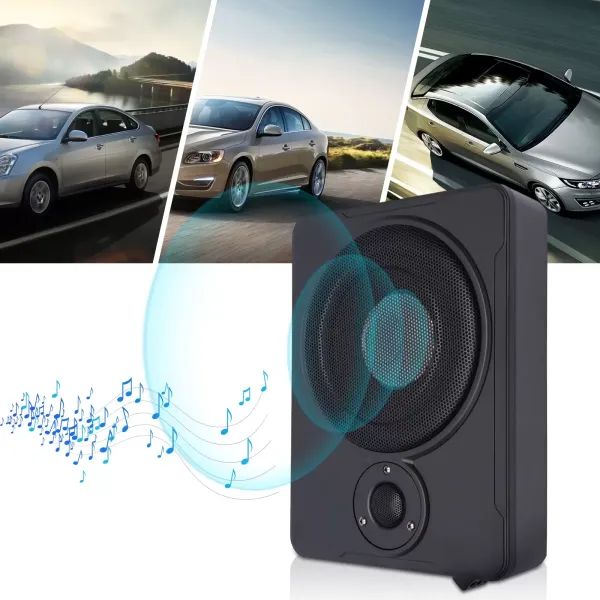 Aktivní subwoofer, 7 cm plochý aktivní subwoofer pod sedadlem, aktivní subwoofer do auta Aktivní subwoofer, 7 cm plochý aktivní subwoofer pod sedadlem, aktivní subwoofer do auta