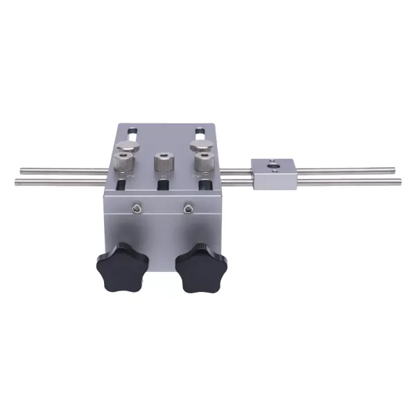 Šablona pro vrtání 3 v 1 Přípravek na hmoždinky s vodicí soupravou pro vrtání otvorů pro hmoždinky 6/8/10 mm Sada CNC počítačového gravírování a tvarování Nastavitelná poloha otvoru pro excentrické kolo