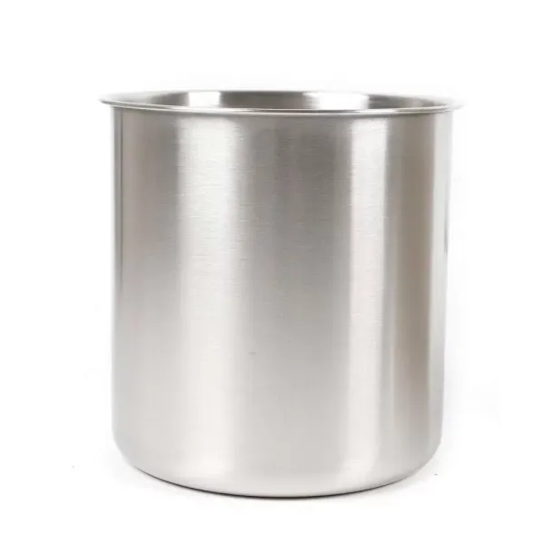 Zásobník na omáčky z nerezové oceli 4L - pro restaurace a domácí kuchyně - 20 x 20 x 28 cm Zásobník na omáčky z nerezové oceli 4L - pro restaurace a domácí kuchyně - 20 x 20 x 28 cm