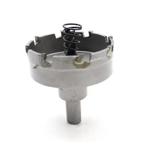 Sada děrovek 12 vrtáků 15-50 mm Kovová vrtací korunka pro hliník, nerezovou ocel, dřevo, plast