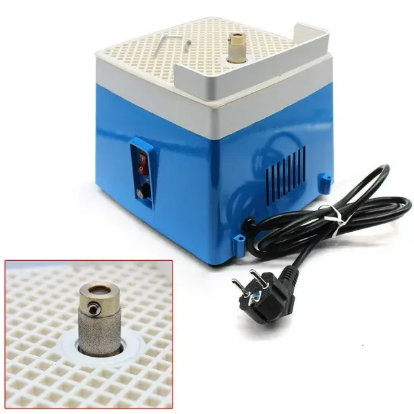 Mini přenosná elektrická bruska z nerezové oceli - Umělecká bruska na diamantové sklo - Bruska na sklo - Brusné nástroje 220V