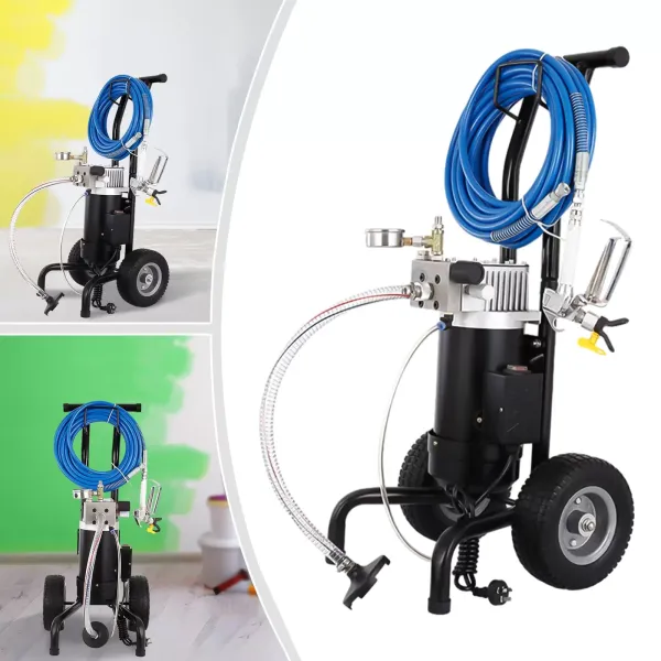 Bezvzduchový stříkací pistole na barvy 1,2 HP 900 W 1,9 l/min Sada stříkací pistole na barvu Stříkací pistole + hadice