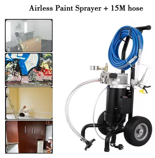 Bezvzduchový stříkací pistole na barvy 1,2 HP 900 W 1,9 l/min Sada stříkací pistole na barvu Stříkací pistole + hadice