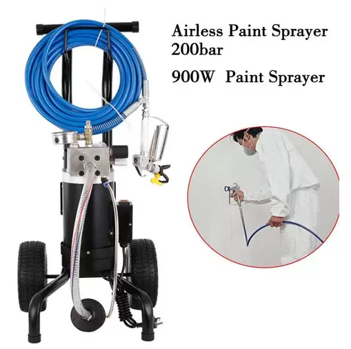Bezvzduchový stříkací pistole na barvy 1,2 HP 900 W 1,9 l/min Sada stříkací pistole na barvu Stříkací pistole + hadice