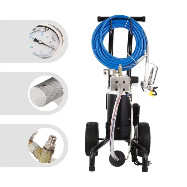 Bezvzduchový stříkací pistole na barvy 1,2 HP 900 W 1,9 l/min Sada stříkací pistole na barvu Stříkací pistole + hadice Bezvzduchový stříkací pistole na barvy 1,2 HP 900 W 1,9 l/min Sada stříkací pistole na barvu Stříkací pistole + hadice