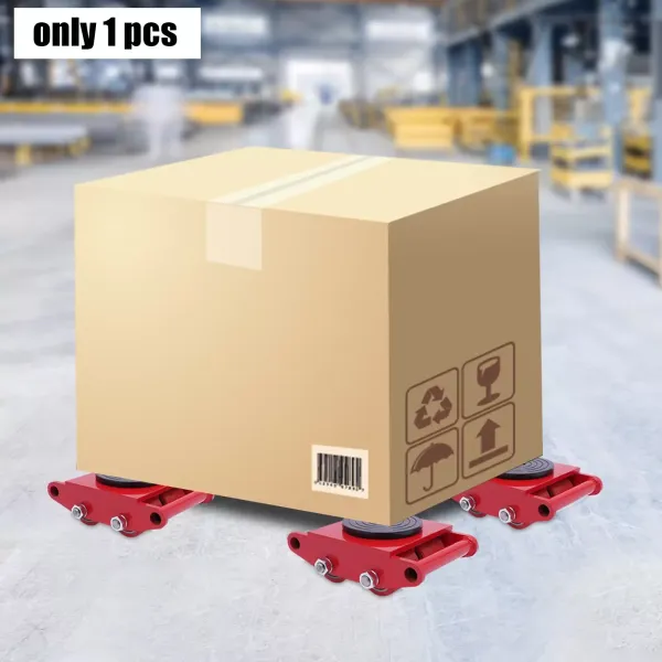 6T Heavy Duty transportní kolečka - Transportní podvozek - 360° rotace 6T Heavy Duty transportní kolečka - Transportní podvozek - 360° rotace