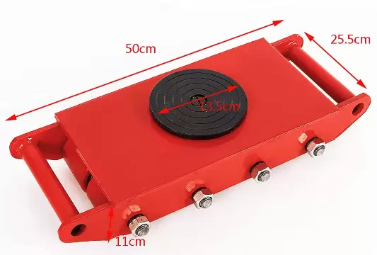 Přepravní podvozek 12T, 26400lbs - Přepravní kolečka - Průmyslová kolečka - Pancéřovaná kolečka - Otáčení o 360°