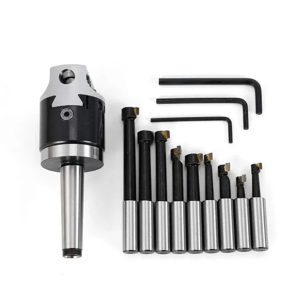 Mt2 -M10 F1-12 50mm sada vyvrtávací hlavy s 12mm vyvrtávacími tyčemi