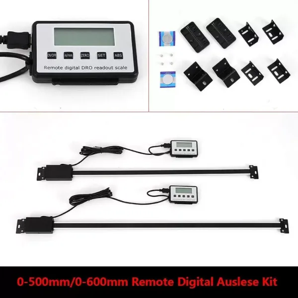 Sada digitálního dálkového odečtu CNCEST s externím LCD displejem, 0-500 mm Sada digitálního dálkového odečtu CNCEST s externím LCD displejem, 0-500 mm