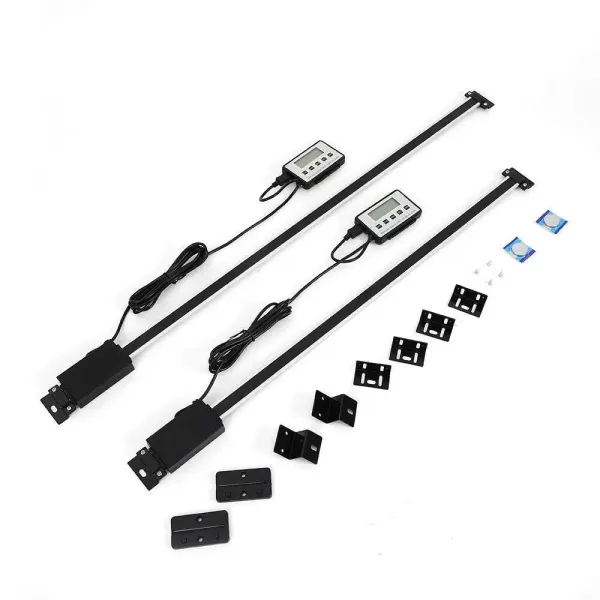 Sada digitálního LCD displeje 0-600 mm pro soustruhy a frézky na zpracování dřeva Sada digitálního LCD displeje 0-600 mm pro soustruhy a frézky na zpracování dřeva