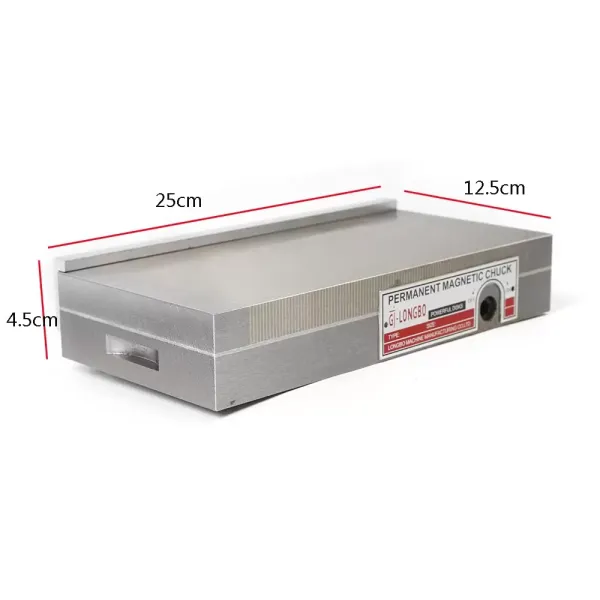 Vysoce přesná magnetická upínací deska 125 x 250 mm pro brusky Vysoce přesná magnetická upínací deska 125 x 250 mm pro brusky