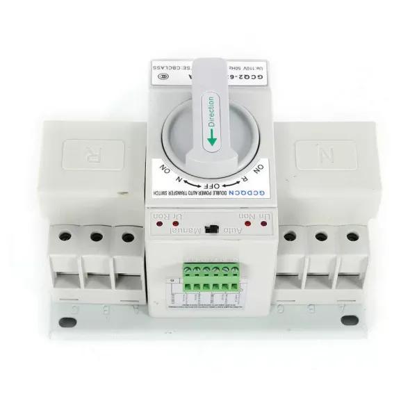 Automatické spínače AC220V, duální napájecí zdroj 63A 3P automatický spínač pro přenos spínačů pro generátory
