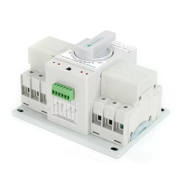 Automatické spínače AC220V, duální napájecí zdroj 63A 3P automatický spínač pro přenos spínačů pro generátory