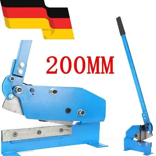 200mm Ruční pákové nůžky Pákové nůžky Pákové nůžky na plech Úderové nůžky
