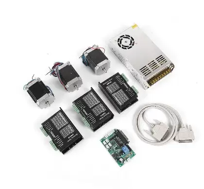 3osý krokový motor Nema 23 DM542A krokový motor 4,2A + sada pro gravírování napájecího zdroje pro frézku.
