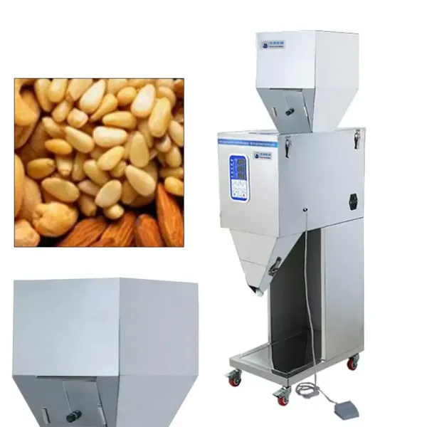 200W stroj na rychlé kvantitativní plnění Automatická nerezová lopata 10~999g