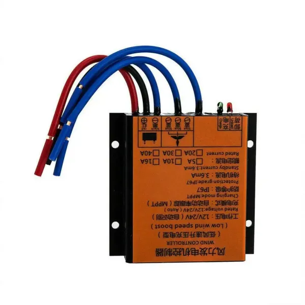 12V vertikální větrný generátor s magnetickým ovladačem levitační osy