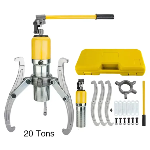 Sada hydraulického stahováku ozubených kol 20T, 3čelisťového hydraulického stahováku ozubení Separátor stahováku čelistí Sada hydraulického stahováku ozubených kol 20T, 3čelisťového hydraulického stahováku ozubení Separátor stahováku čelistí